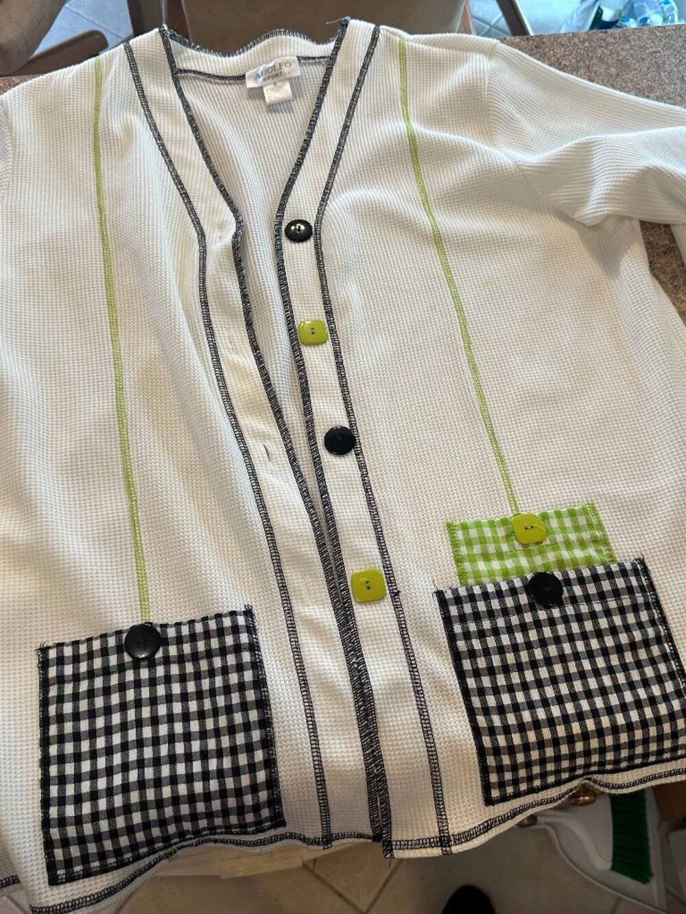 Vintage Adolfo Sport Women's Summer Jacket - XL